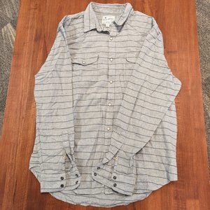 Lucky Brand Western Style Flannel Shirt